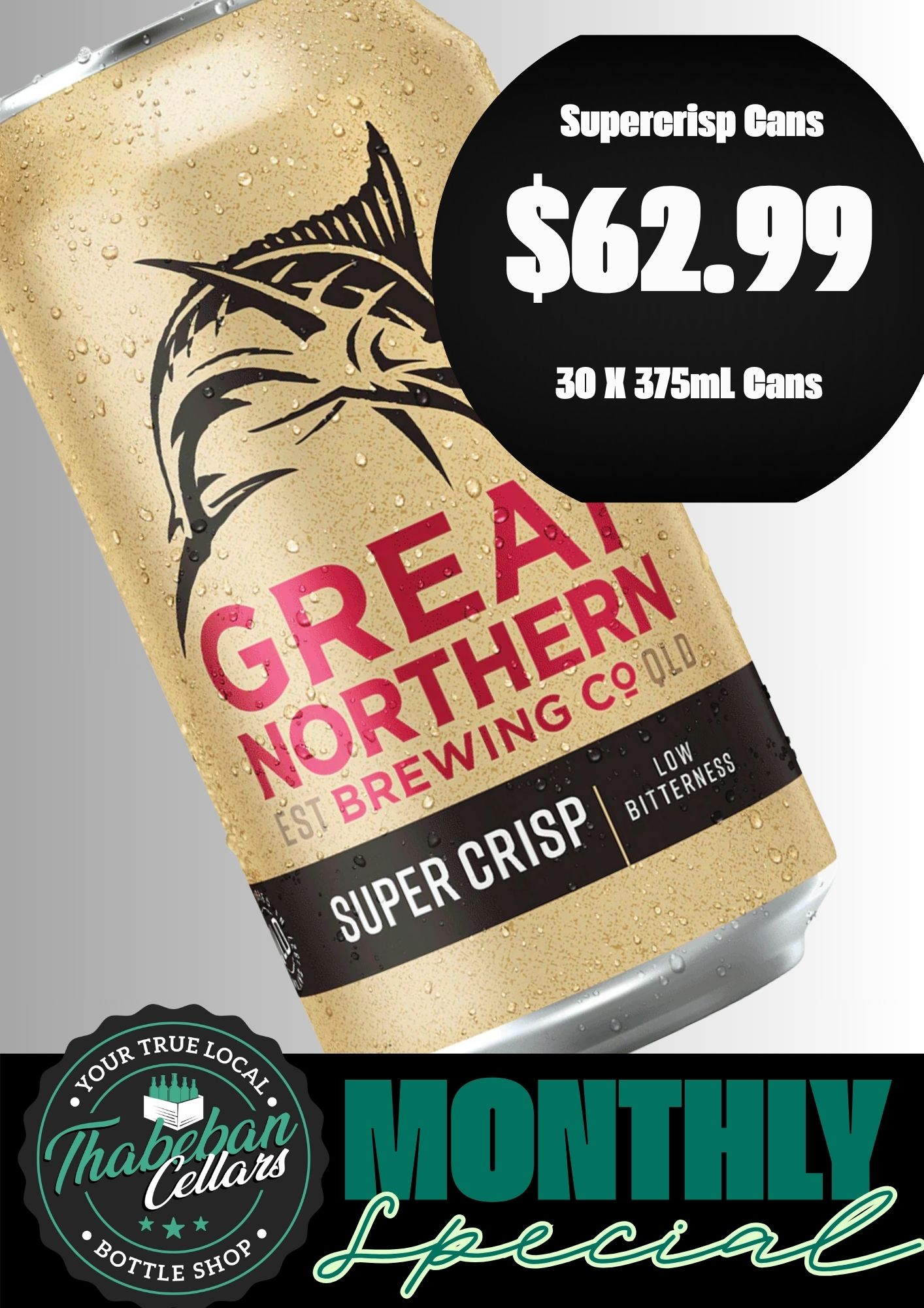 Great Northern Supercrisp Cans
