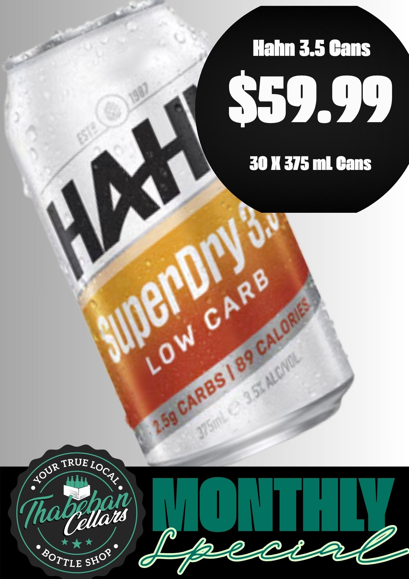 Hahn 3.5 Cans